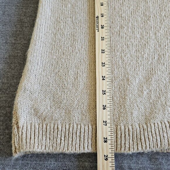 Tommy Hilfiger Sweater Womens XXL Sand Crew Neck LS Cottage Sequins Boho Holiday - Picture 7 of 13